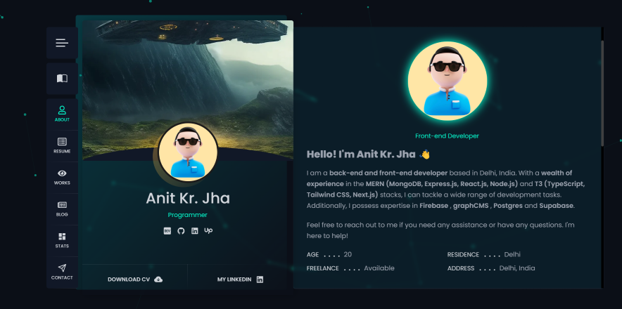 Anit Jha - Programmer